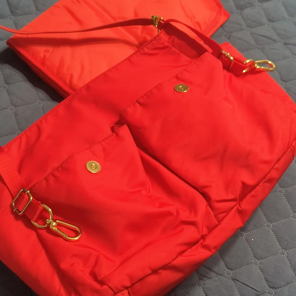 Tory Burch nylon pebbled